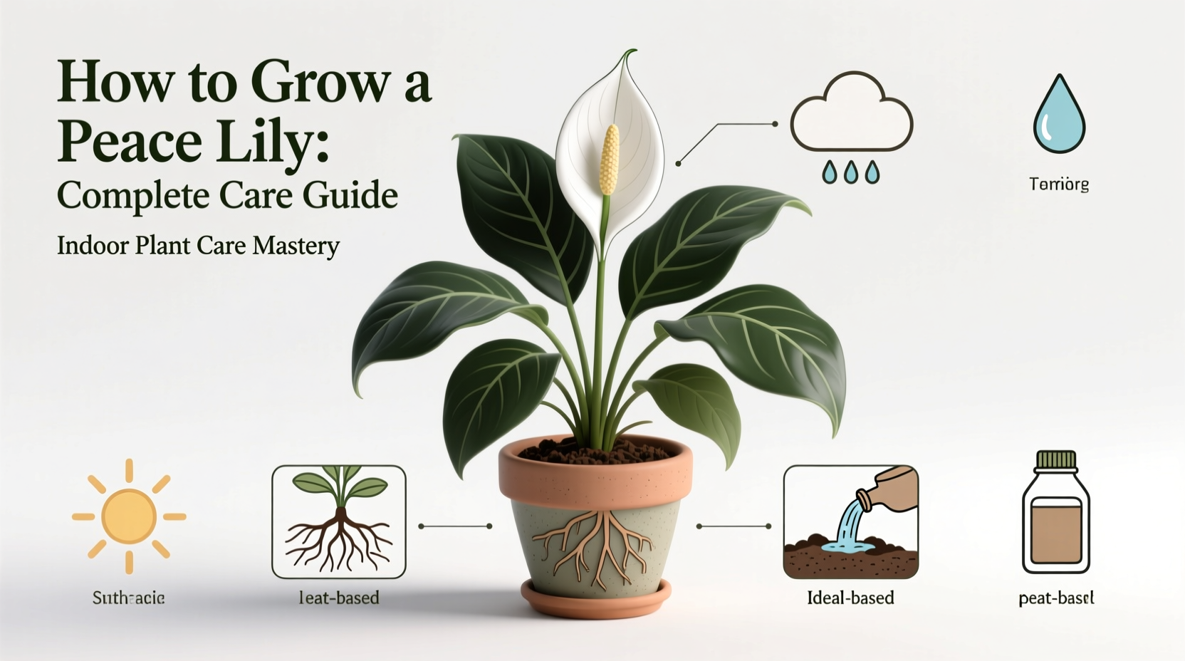 how to grow a peace lily