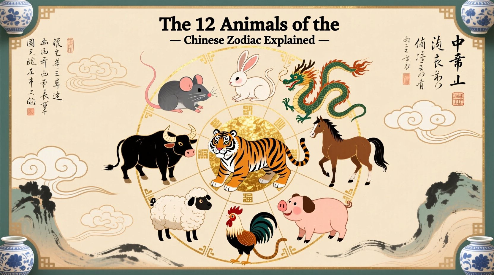 what are the animals for chinese new year