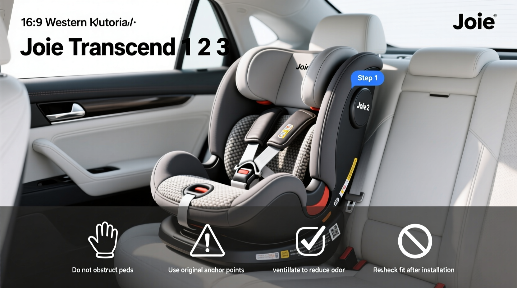 joie transcend 1 2 3 child car seat reviews