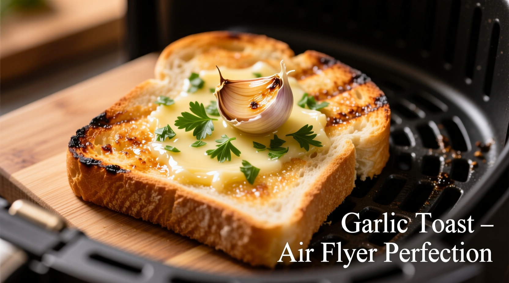 air fryer garlic toast
