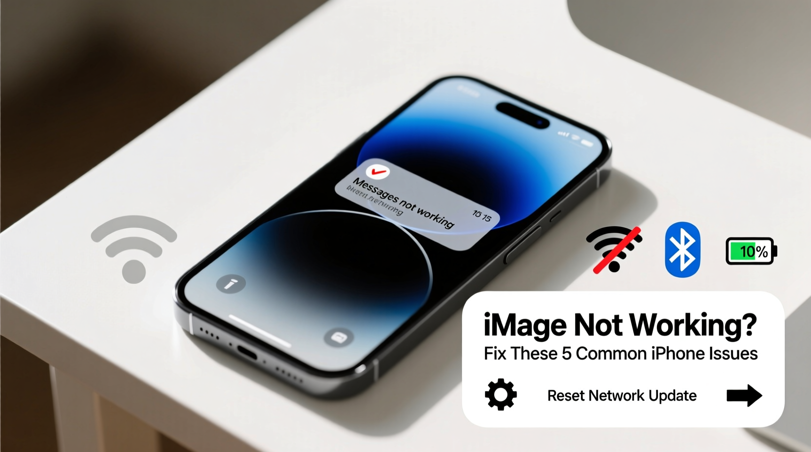 imessage not working troubleshoot fix common iphone issues