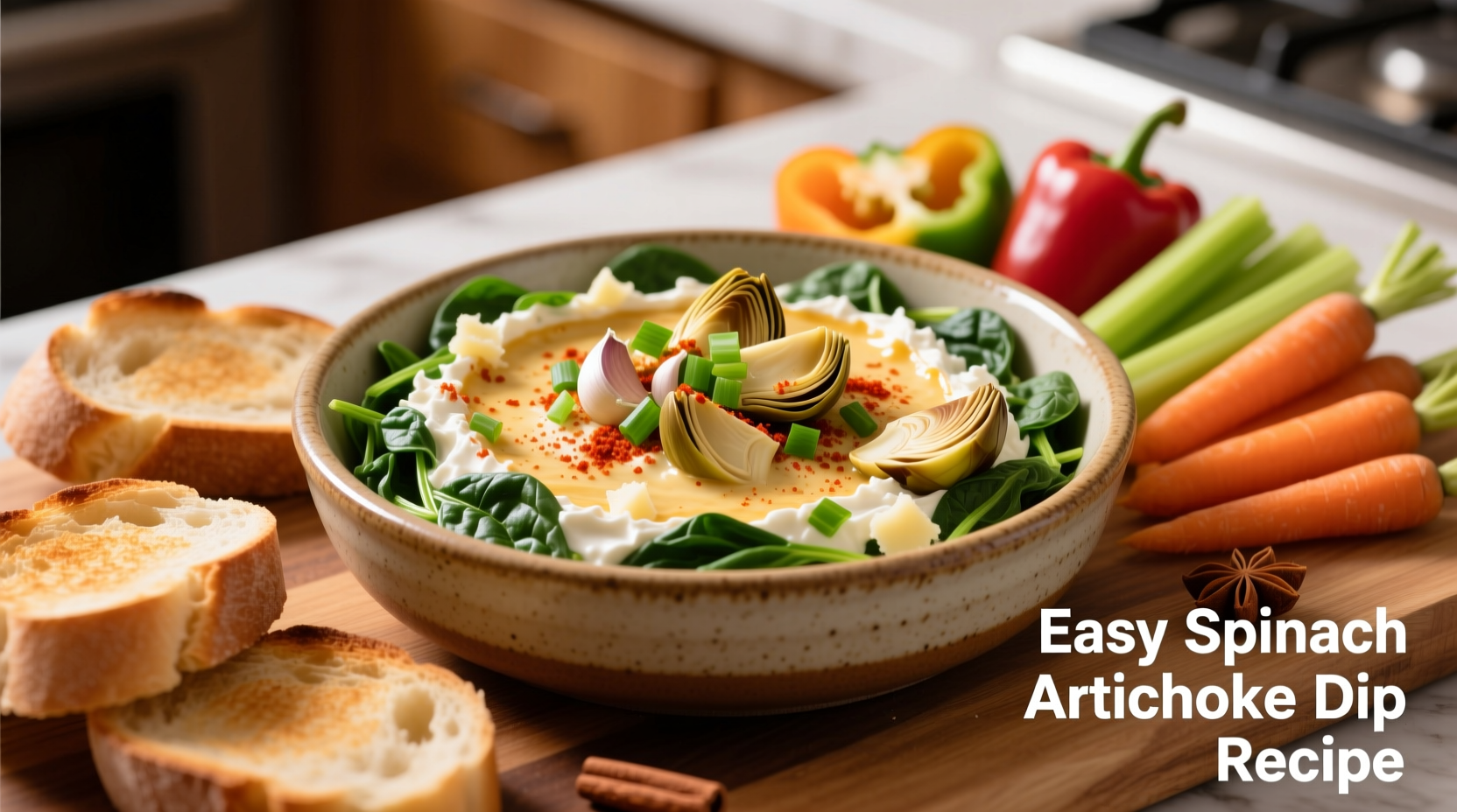 Easy Spinach Artichoke Dip Recipe: Ready in 20 Minutes