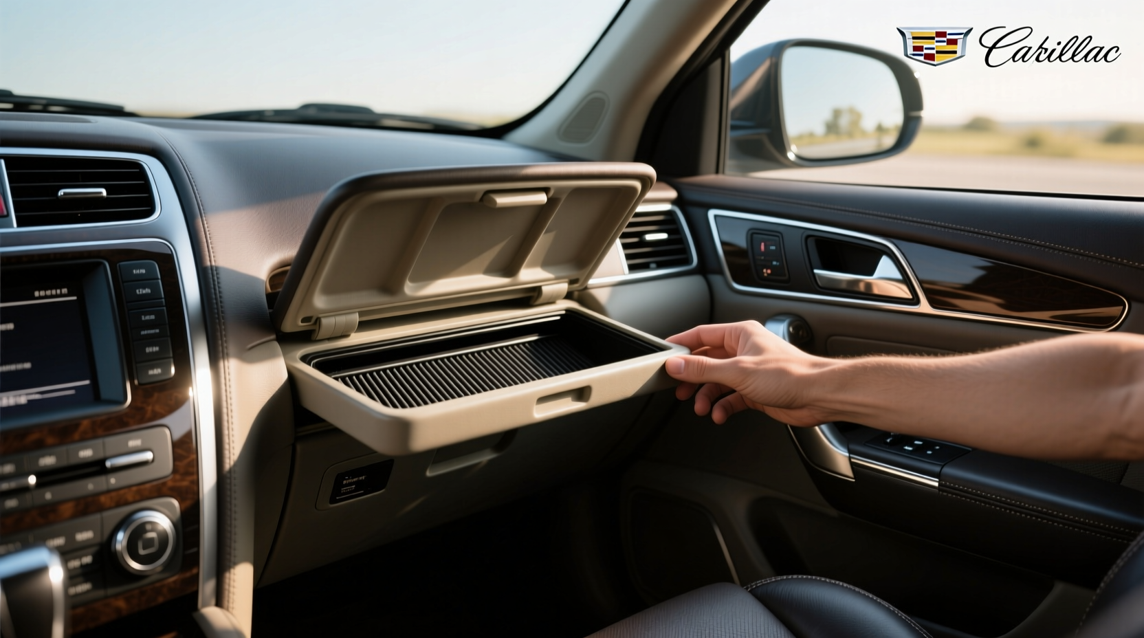 2007 escalade cabin air filter location replacement guide