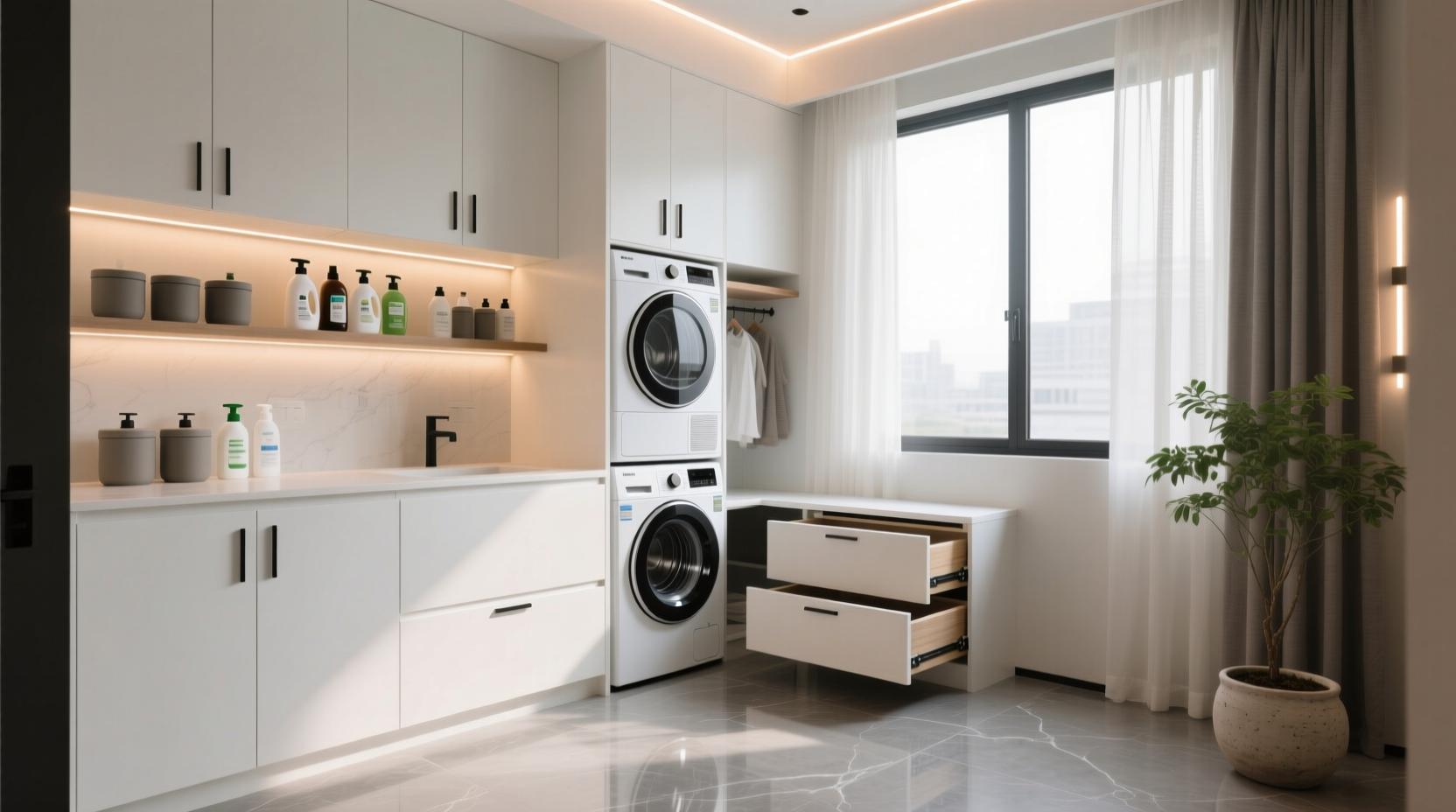how to make your laundry room look better
