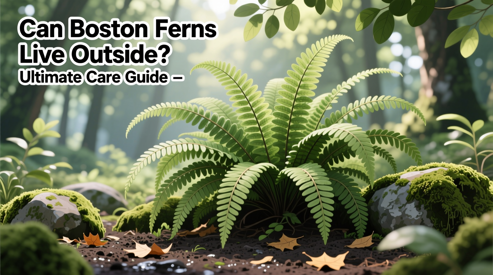 Can Boston Ferns Live Outside? Ultimate Care Guide