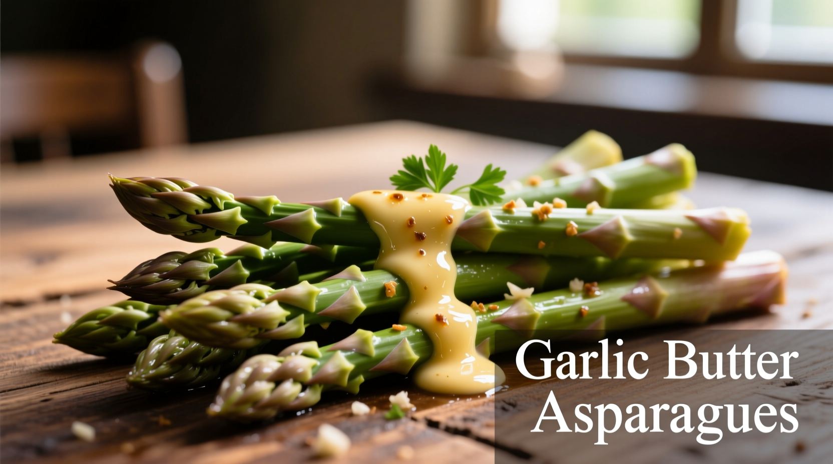 garlic butter asparagus