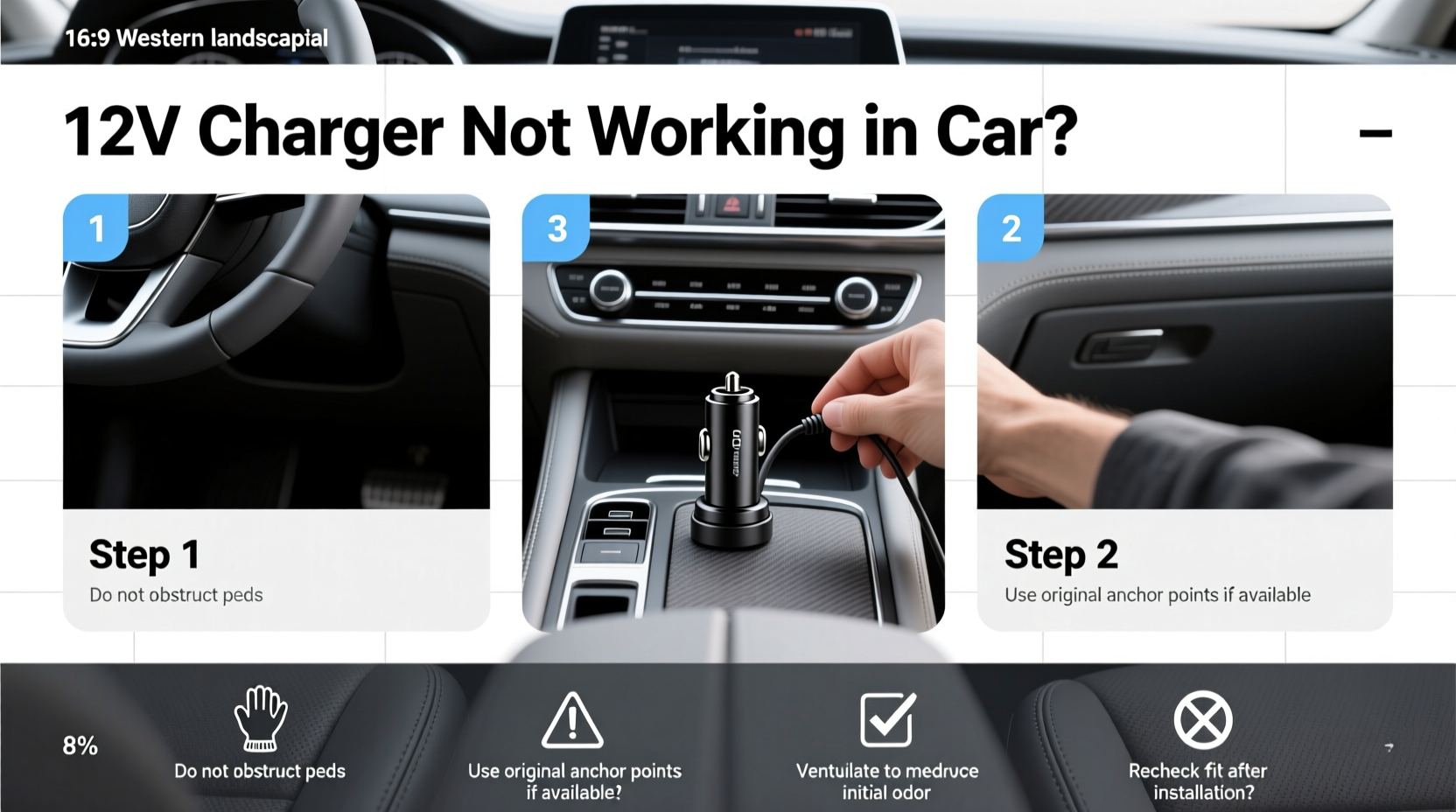 12v charger not working in car buying guide: how to choose