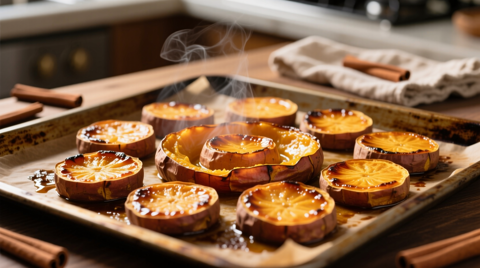 Gebackene Süßkartoffel-Scheiben: Perfekte Zubereitung & Tipps