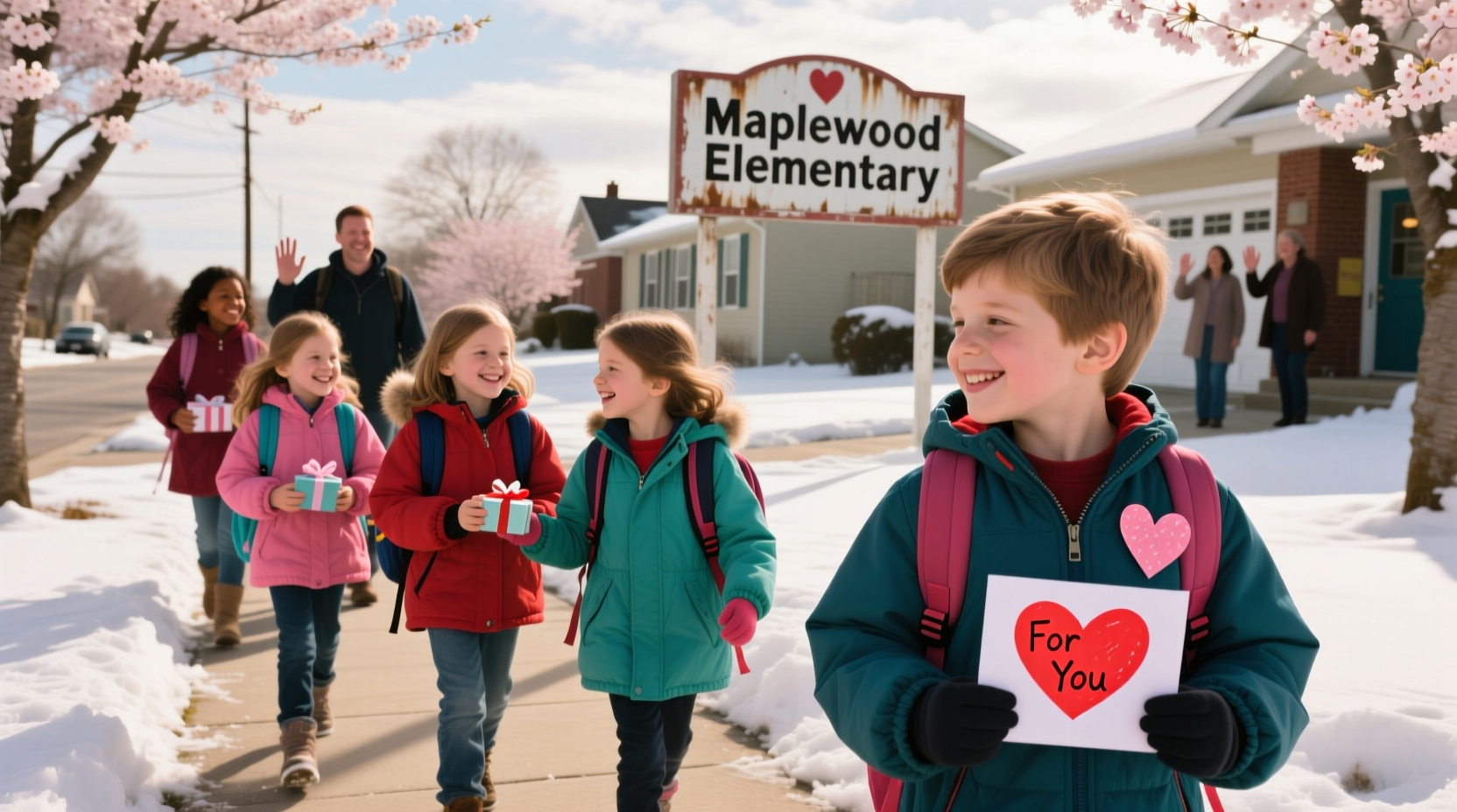 do kids go to school on valentines day