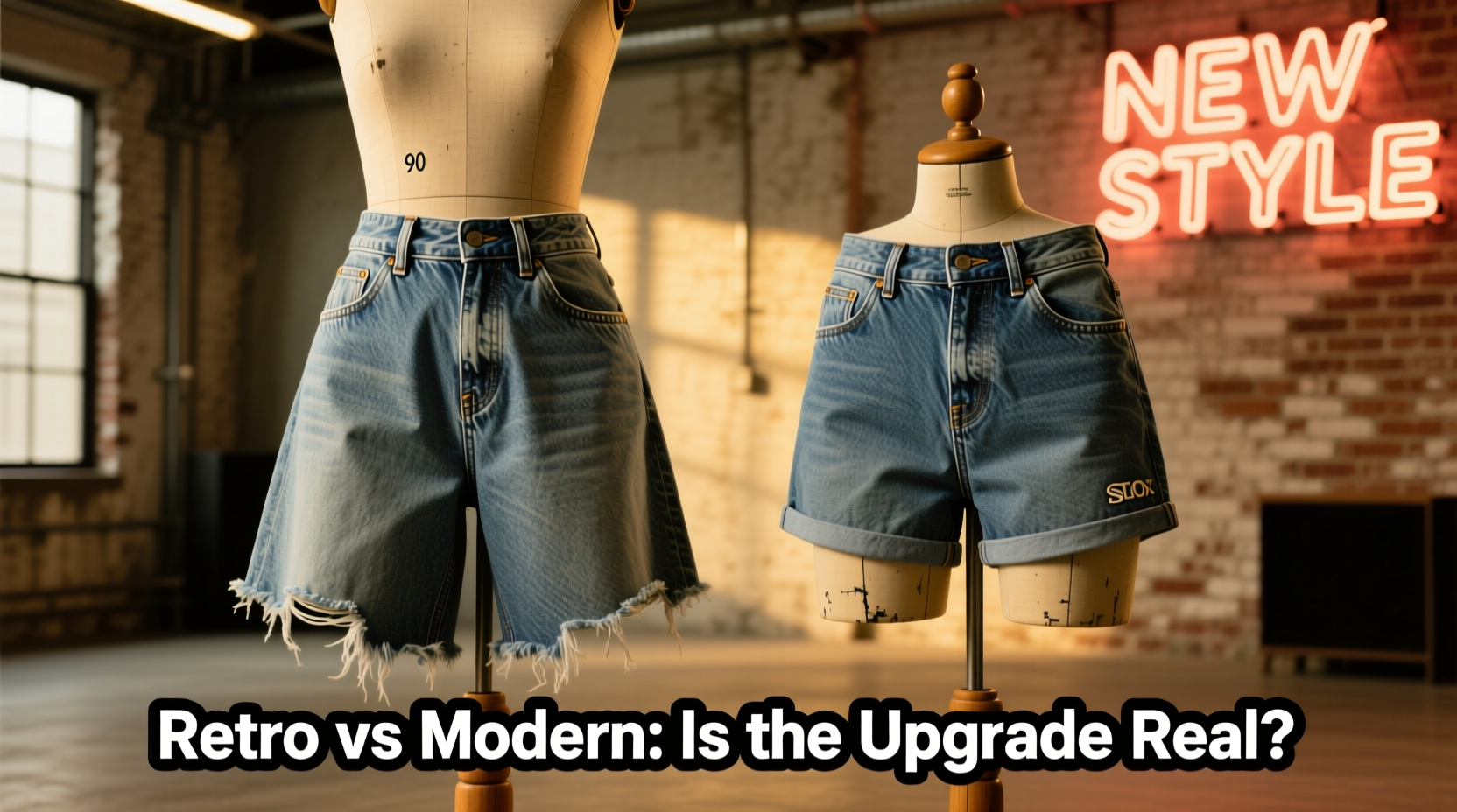 retro vs modern denim shorts are the new styles really an upgrade