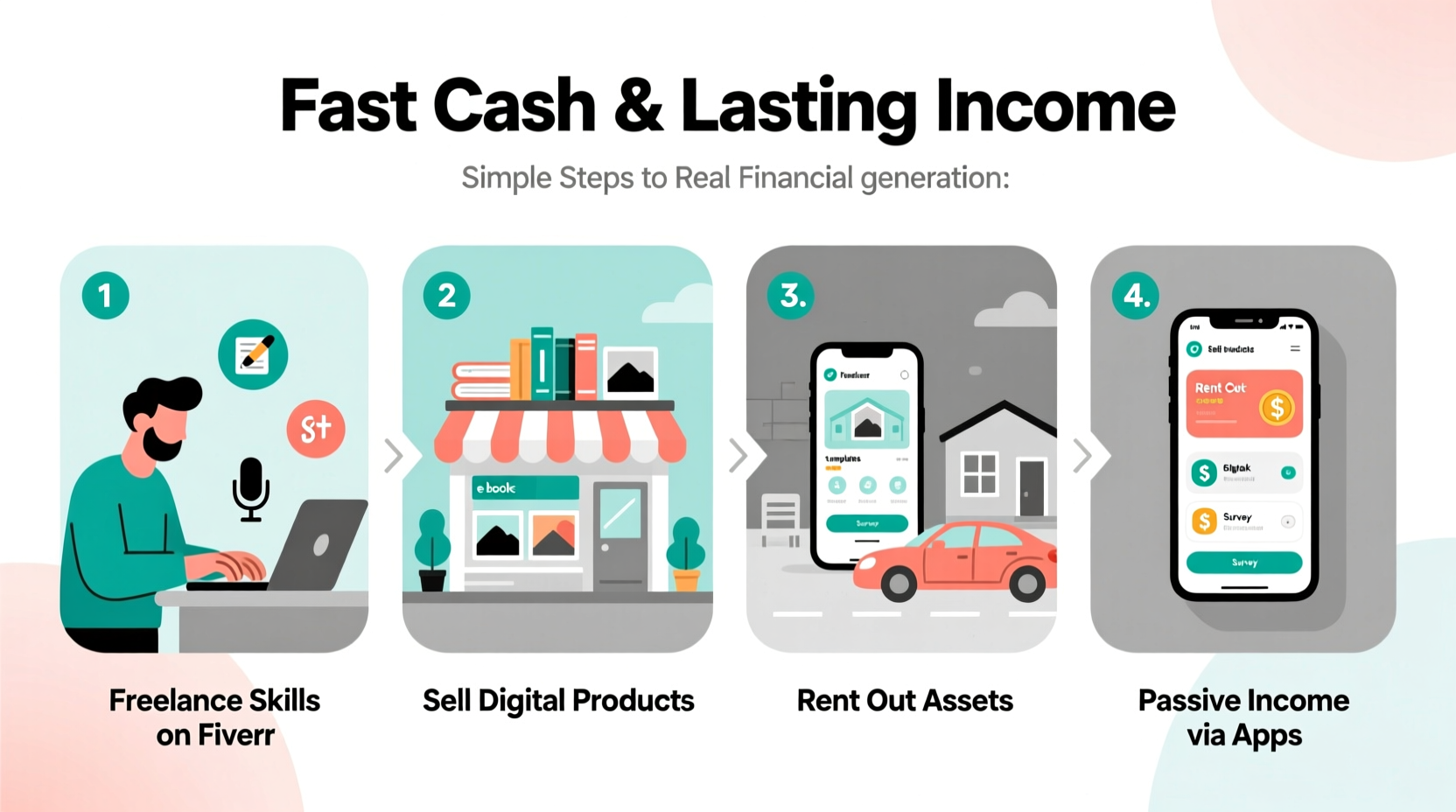 practical strategies to easily get money simple steps for fast cash and lasting income