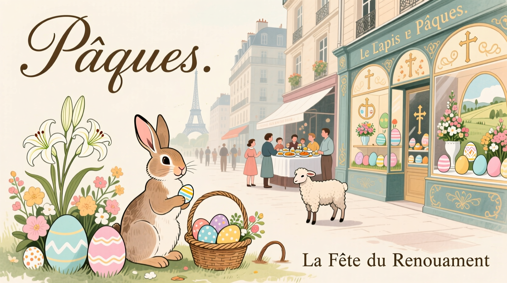 what is french for easter