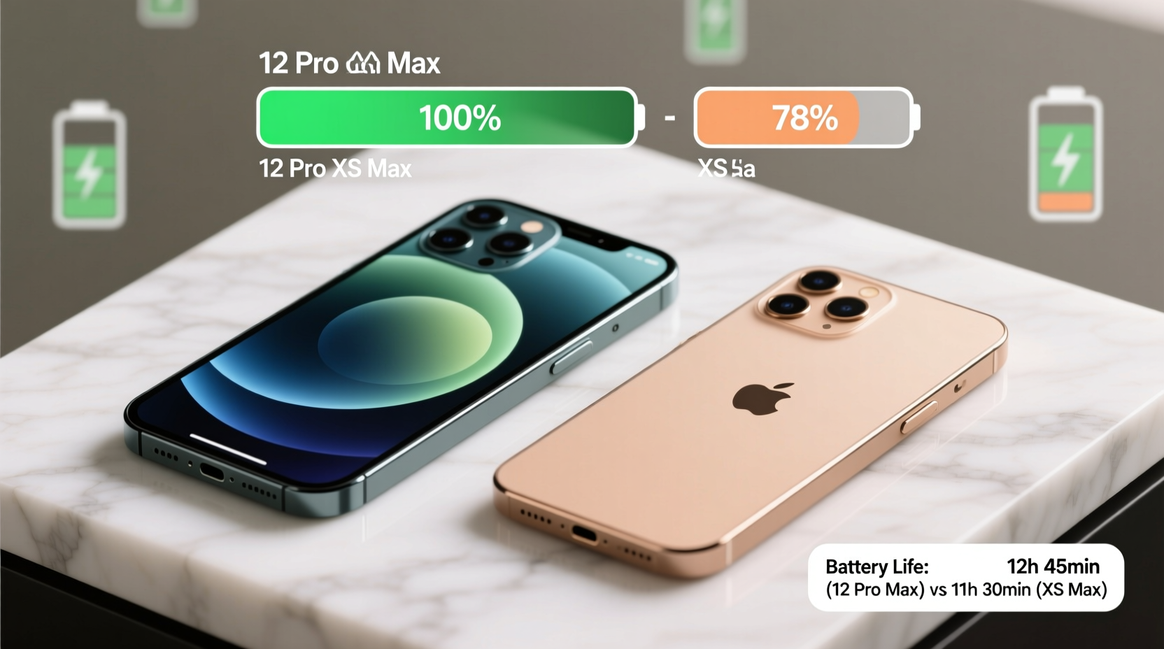 iphone 12 pro max vs xs max battery is the upgrade worth it for battery life alone