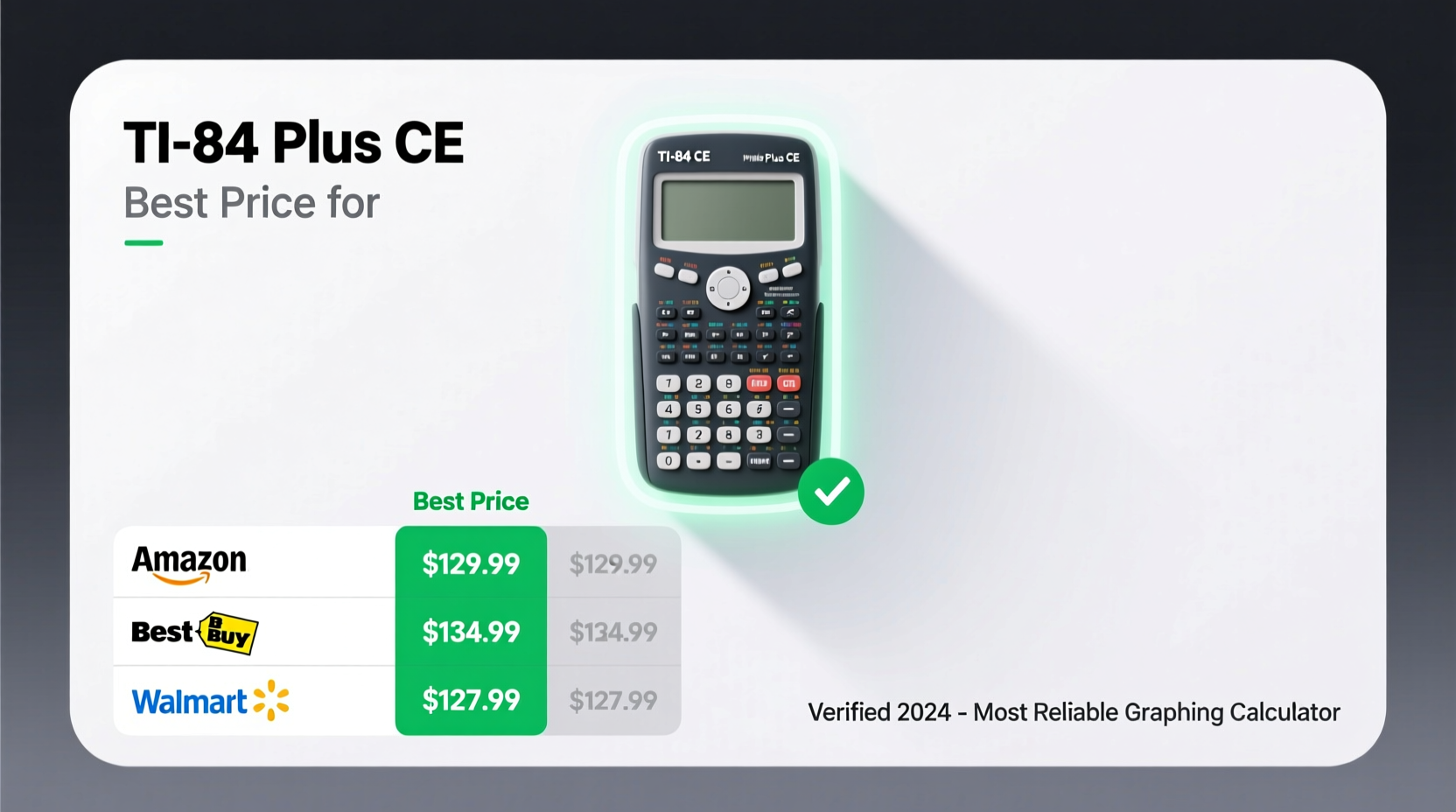 find the ti 84 best price for reliable graphing calculators