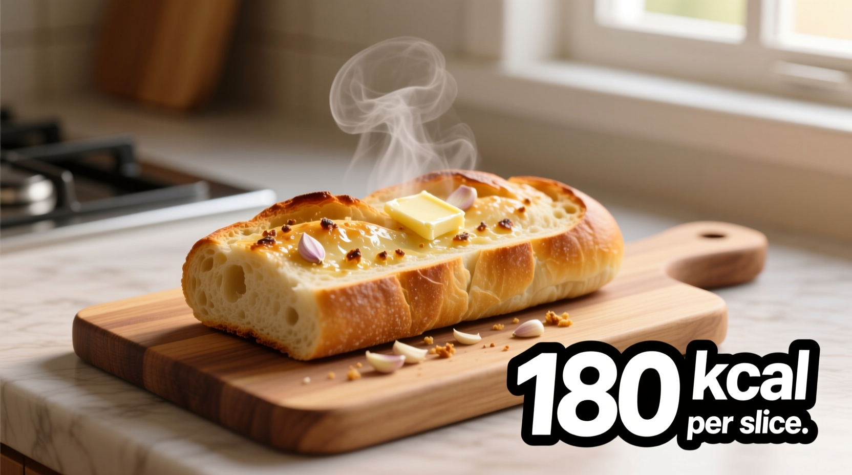 garlic bread how many calories