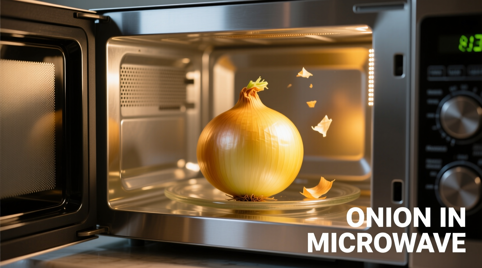microwave onion