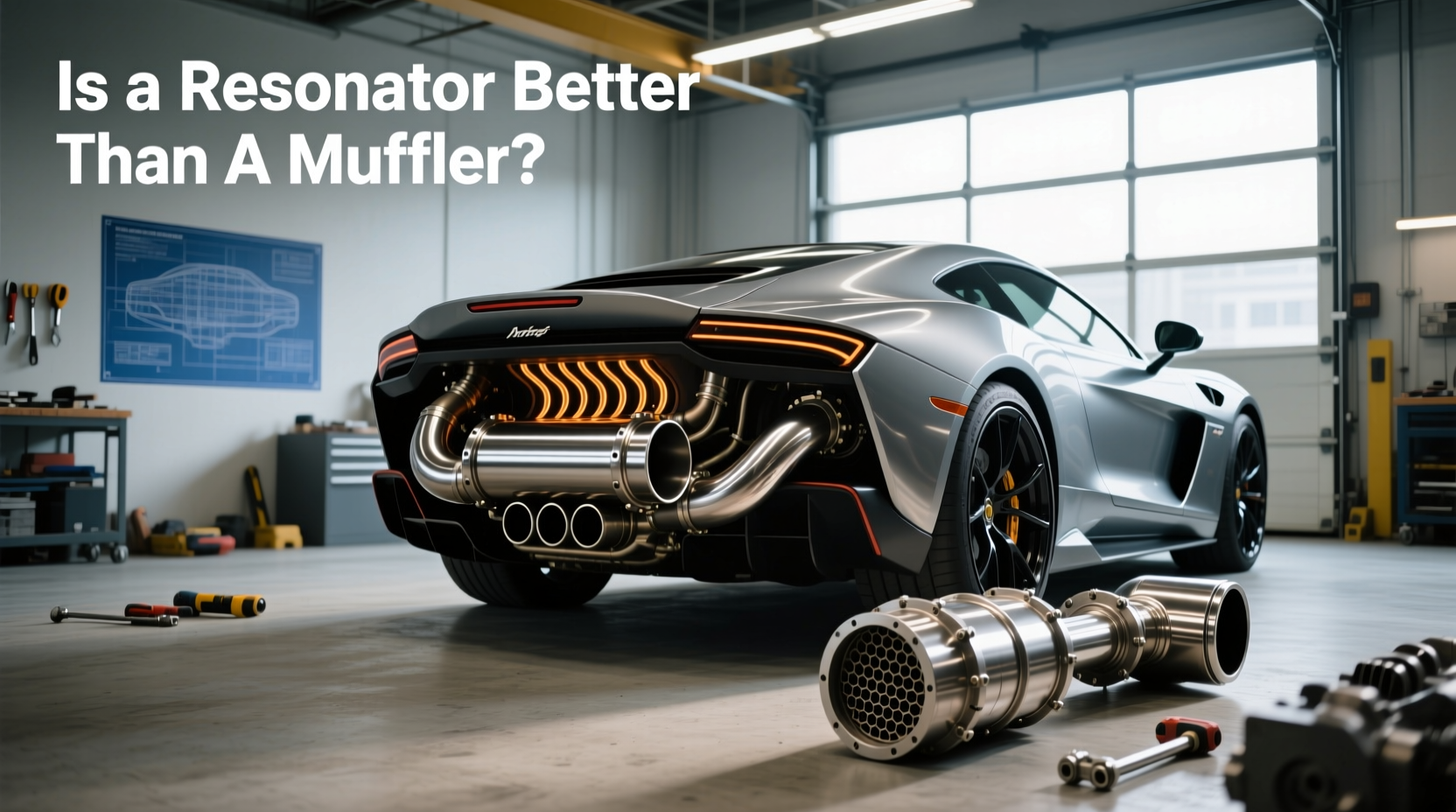 How to choose auto exhaust resonator muffler,Are resonators better than mufflers?