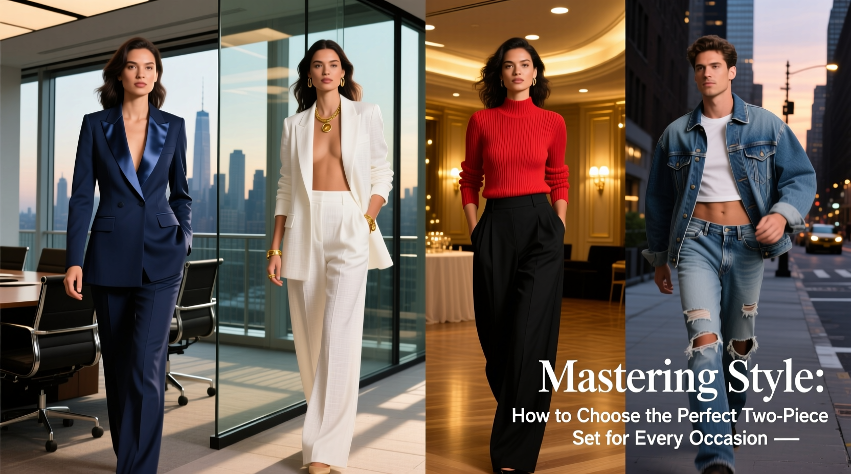 mastering style how to choose the perfect two piece set for every occasion