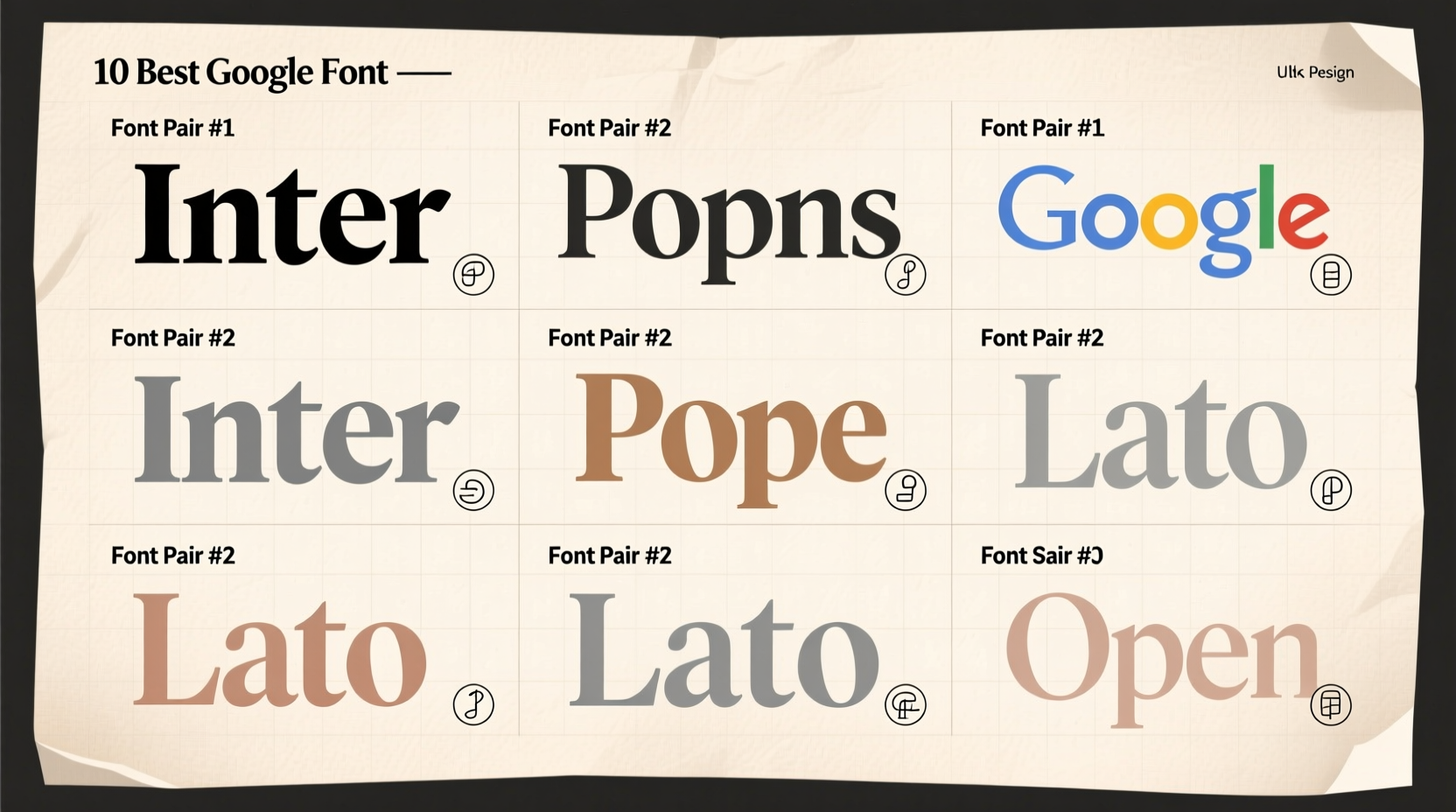 10 best google font combinations for stylish and easy design harmony