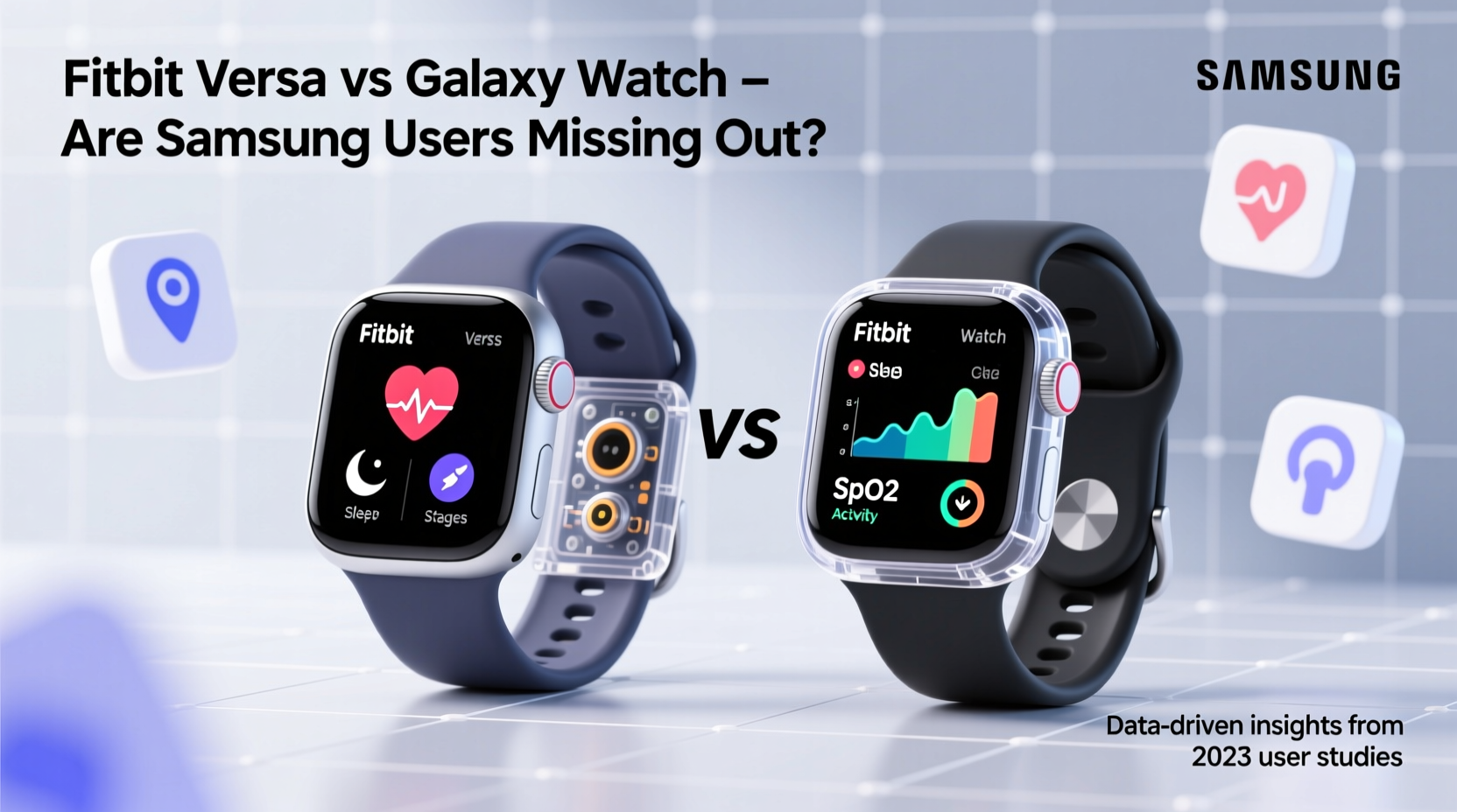 fitbit versa or galaxy watch are samsung users missing out on better fitness tracking