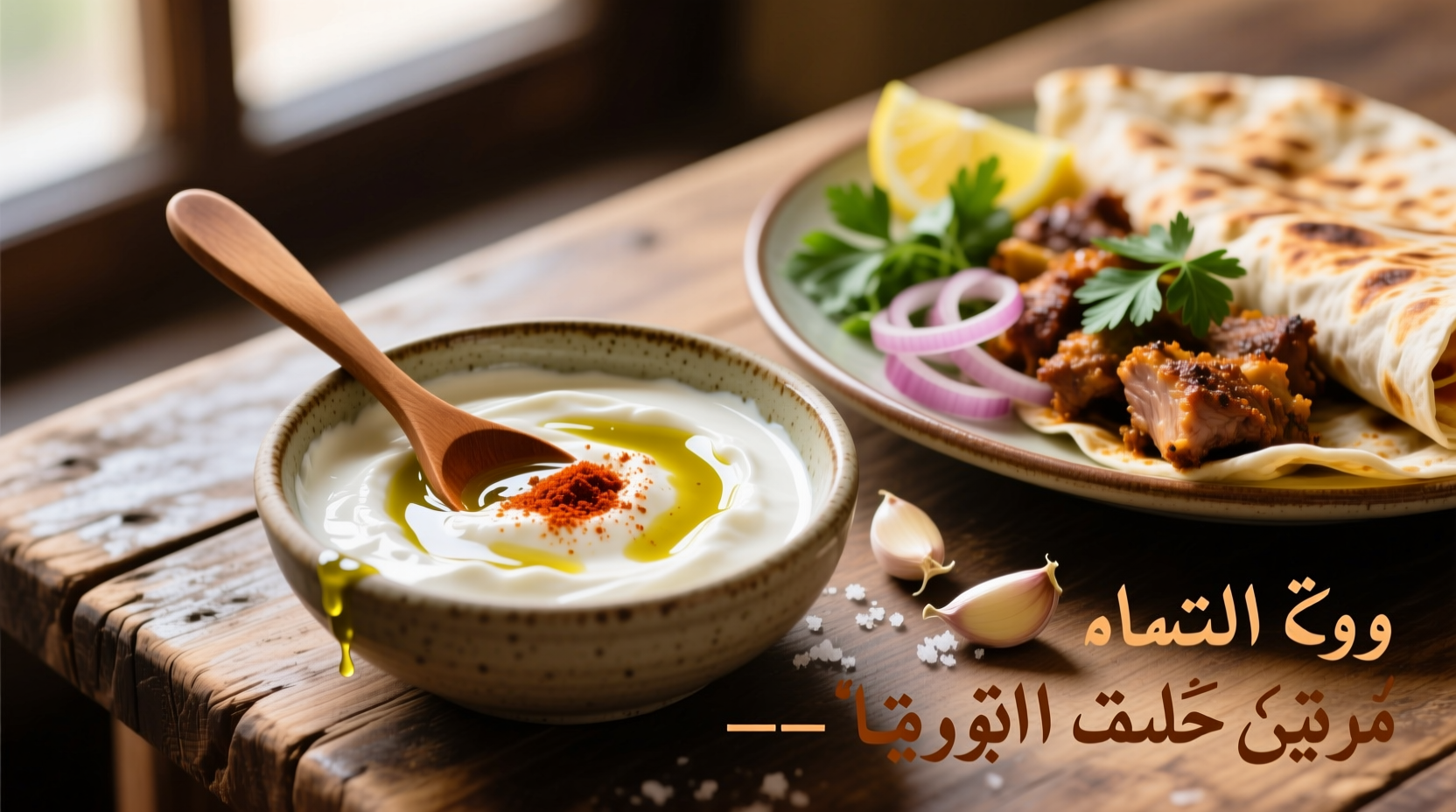 Authentic Shawarma Garlic Sauce Recipe in 10 Minutes