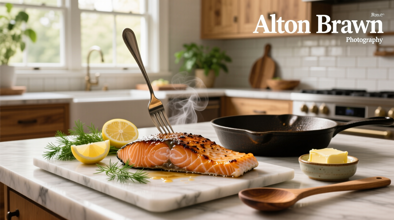 alton brown salmon cooking guide