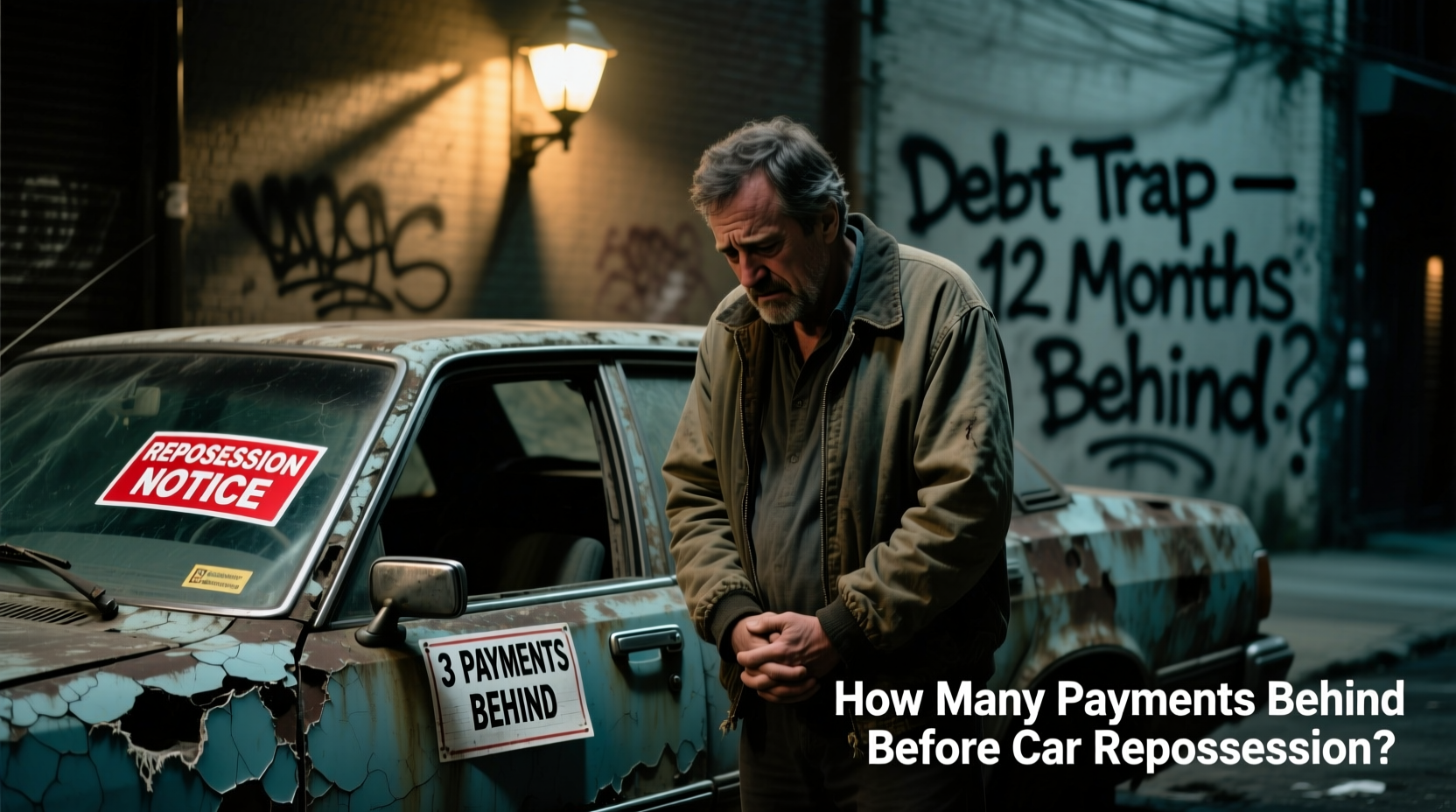 how far behind on car payment before repo