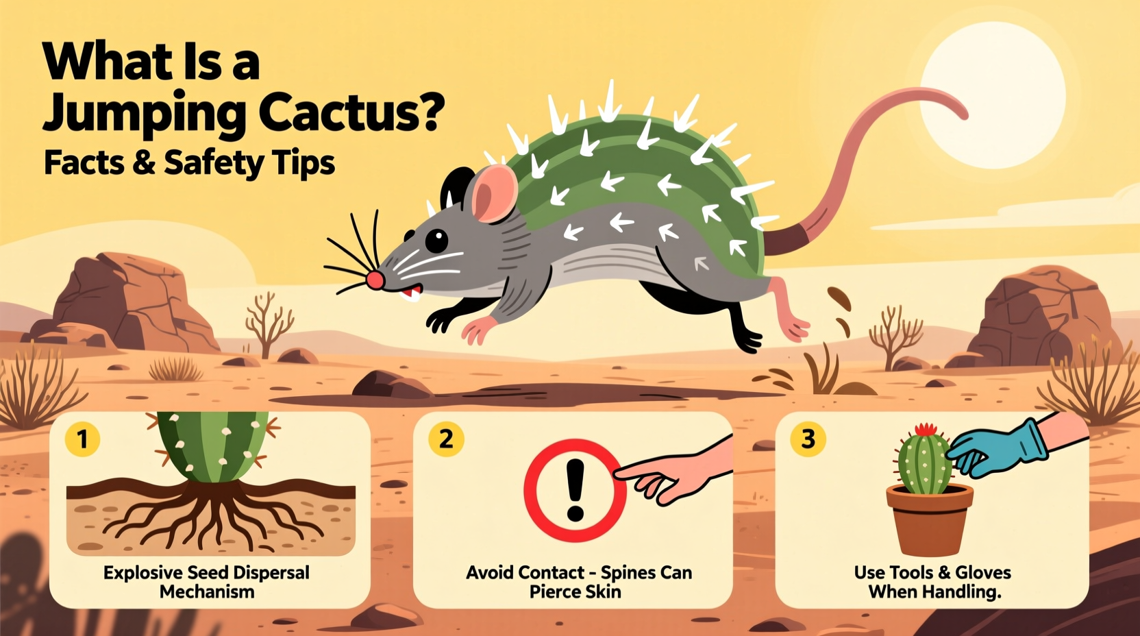 What Is a Jumping Cactus? Facts & Safety Tips