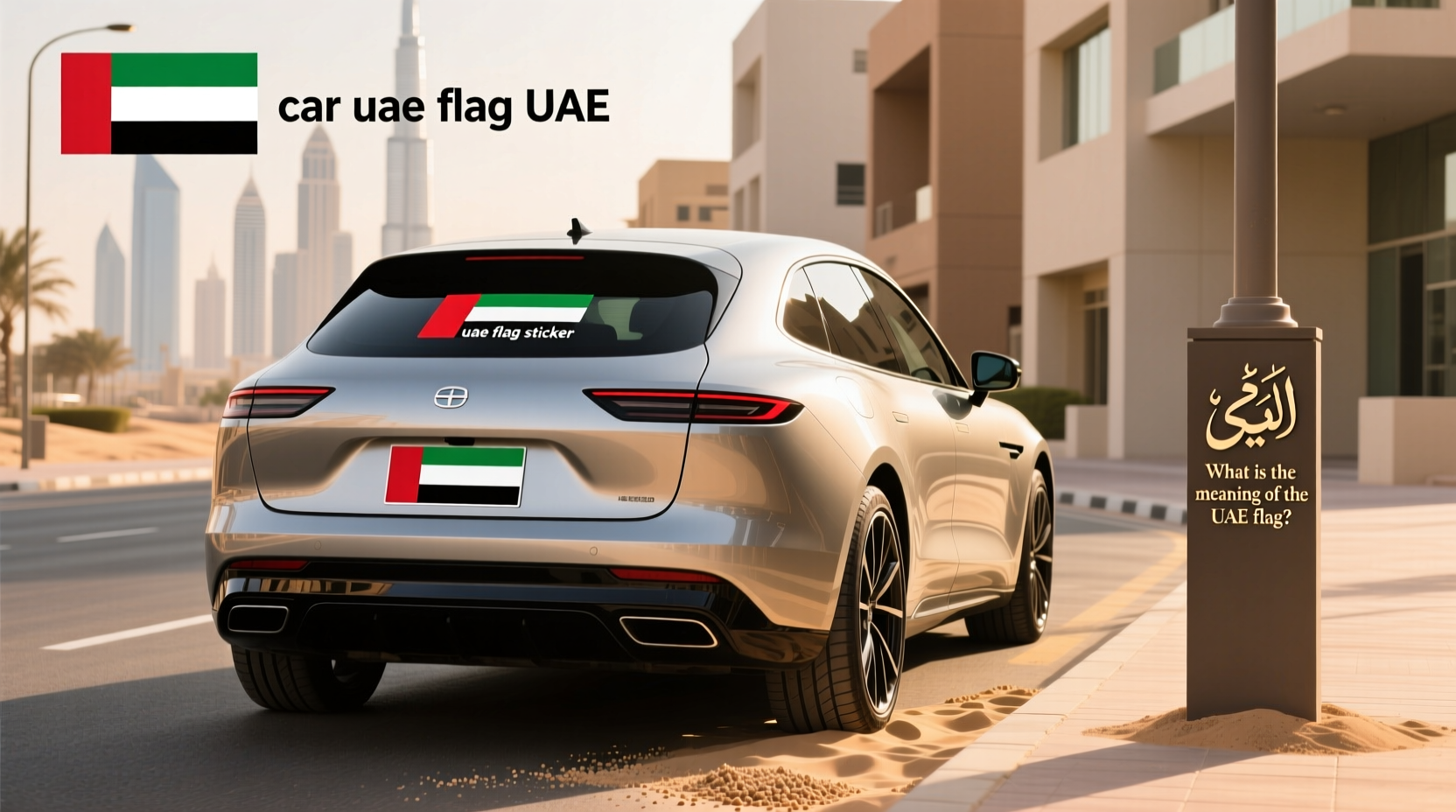 How to Choose Car UAE Flag Sticker, What Is the Meaning?