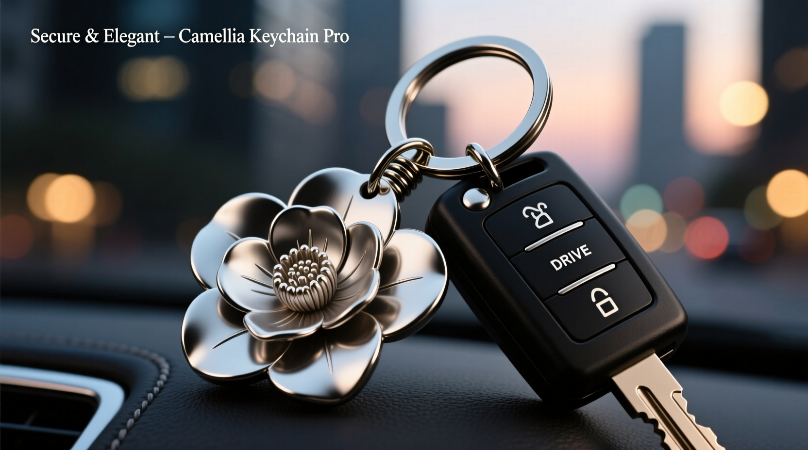 creative and secure methods to attach a camellia keychain to your car keys