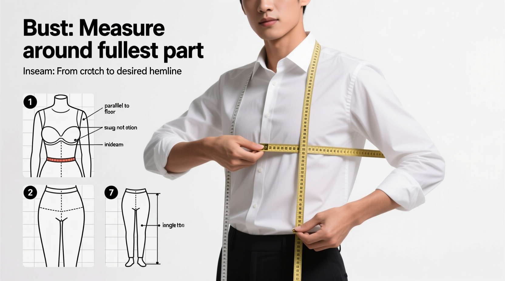 the ultimate step by step guide on how to accurately take body measurements for perfectly fitted clothes