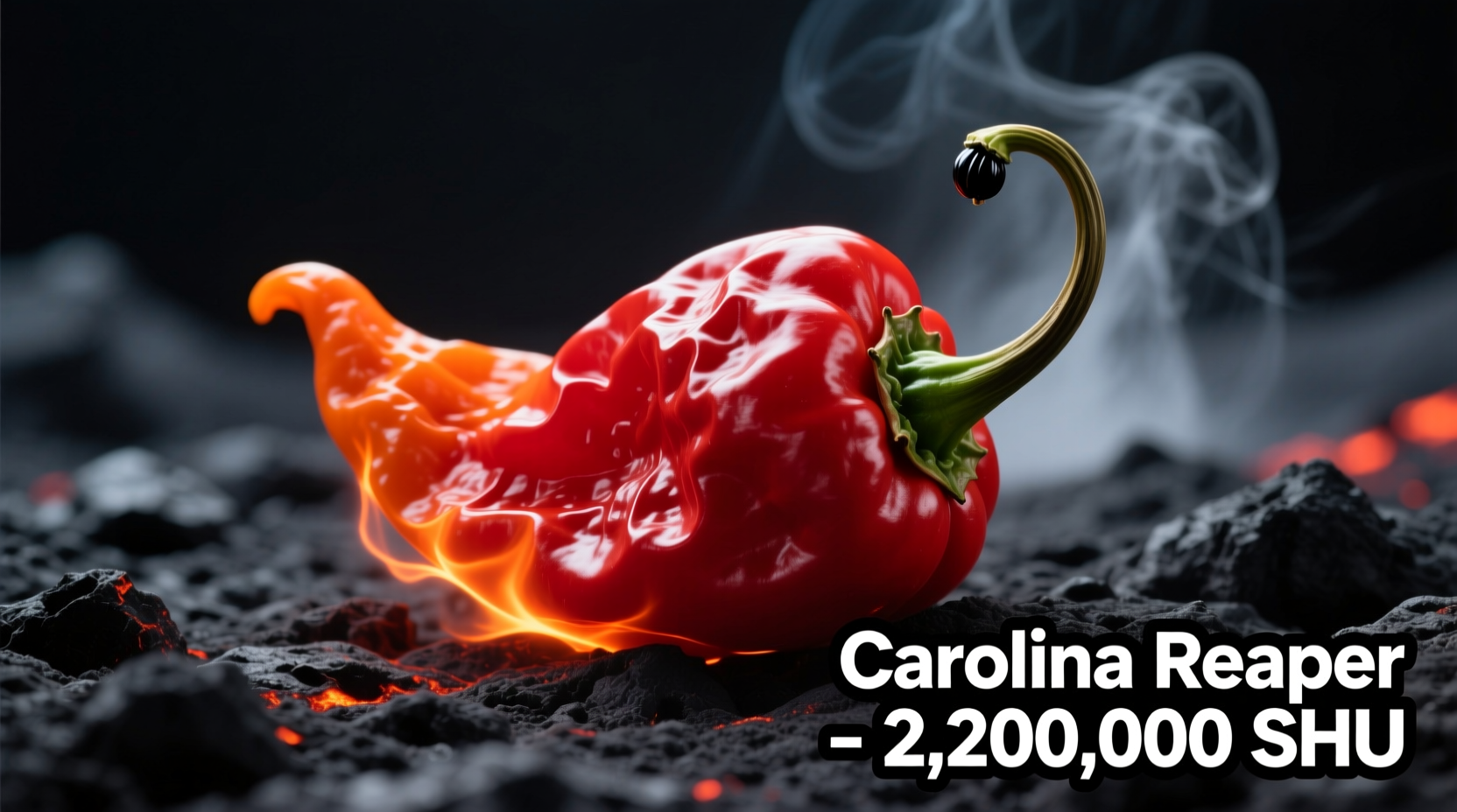Carolina Reaper: World's Hottest Pepper (2.2M SHU)