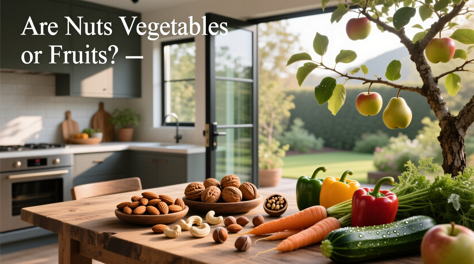 are nuts fruits or vegetables