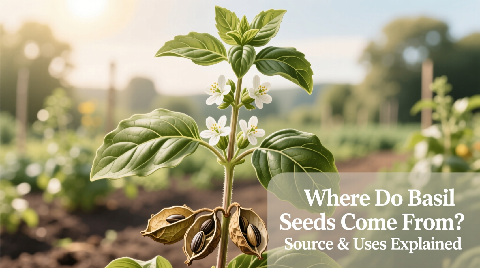 Where Do Basil Seeds Come From? Source & Uses Explained