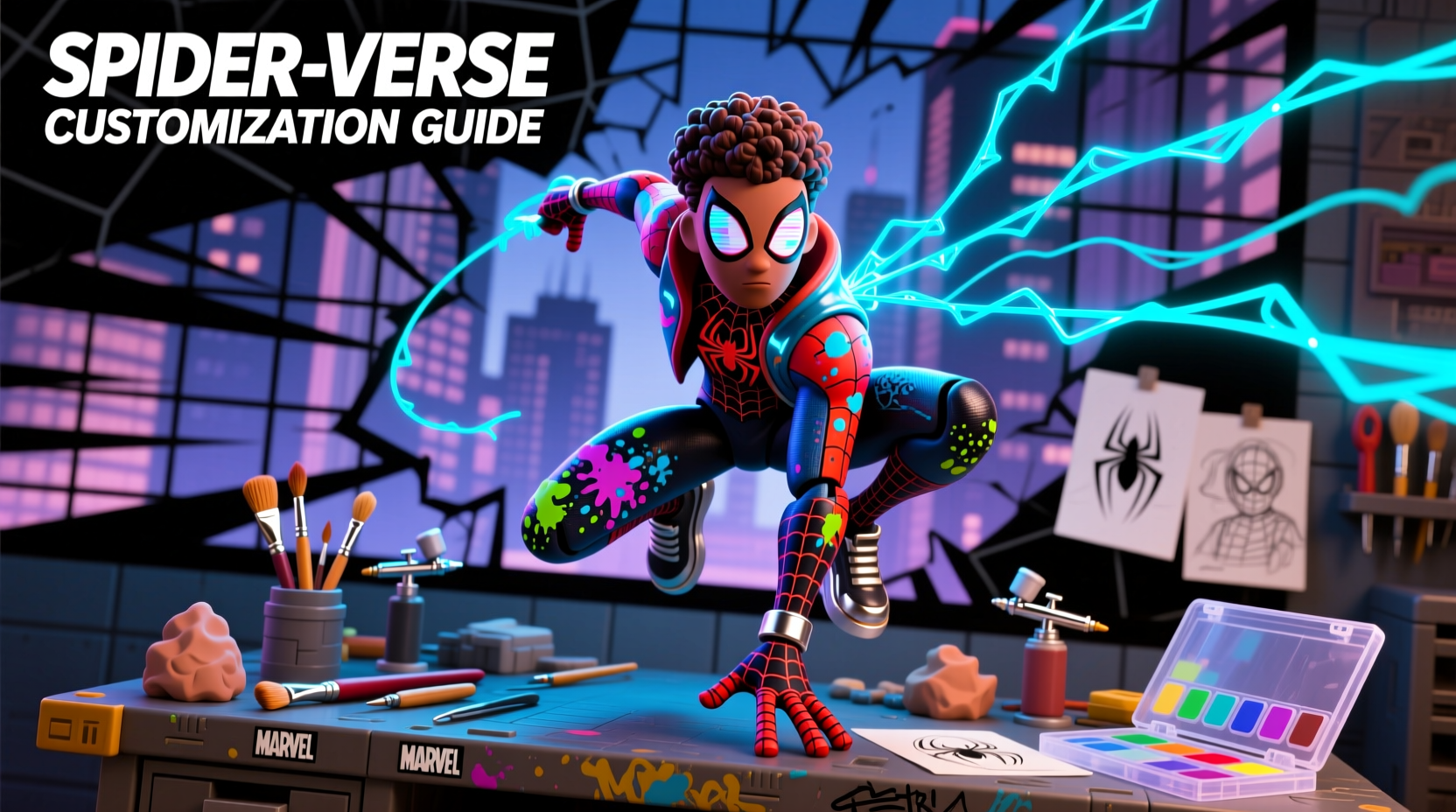 mastering spider verse action figure customization a step by step creative guide
