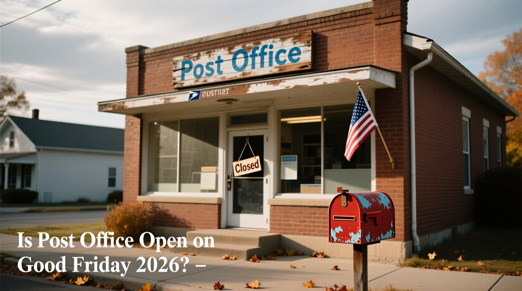 Is Post Office Open on Good Friday 2026?