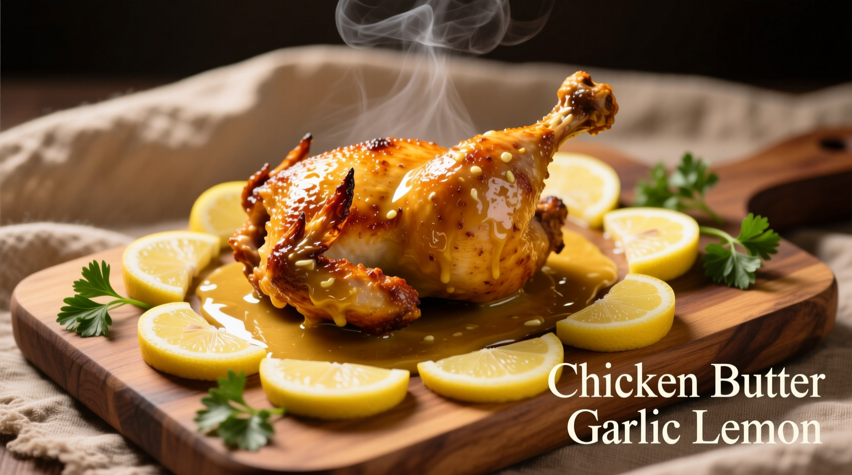chicken butter garlic lemon
