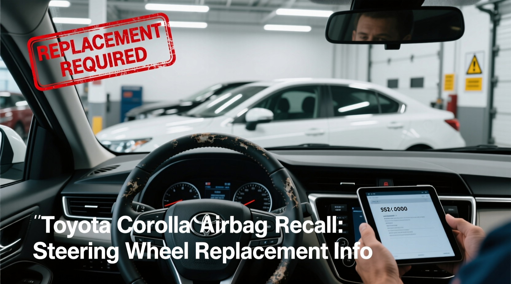 corolla airbag recall steering wheel