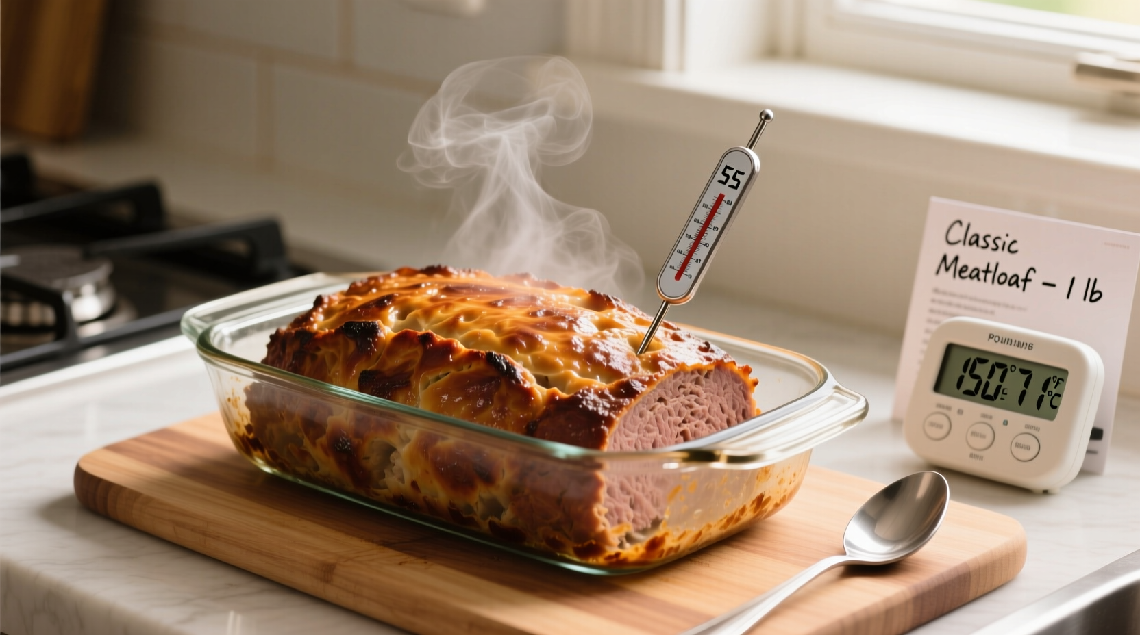 meatloaf how long to cook 1 pound