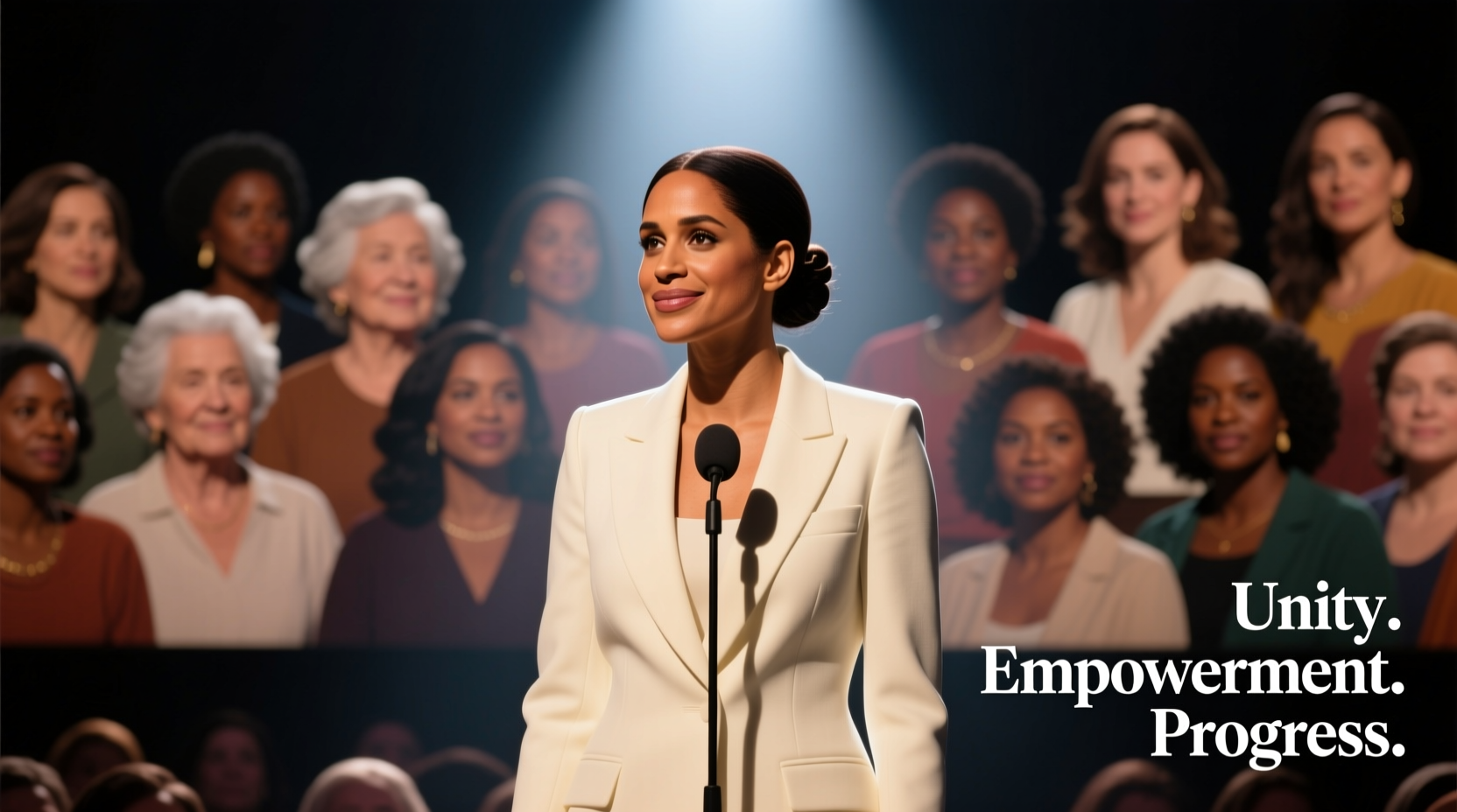 meghan markle womens day speech