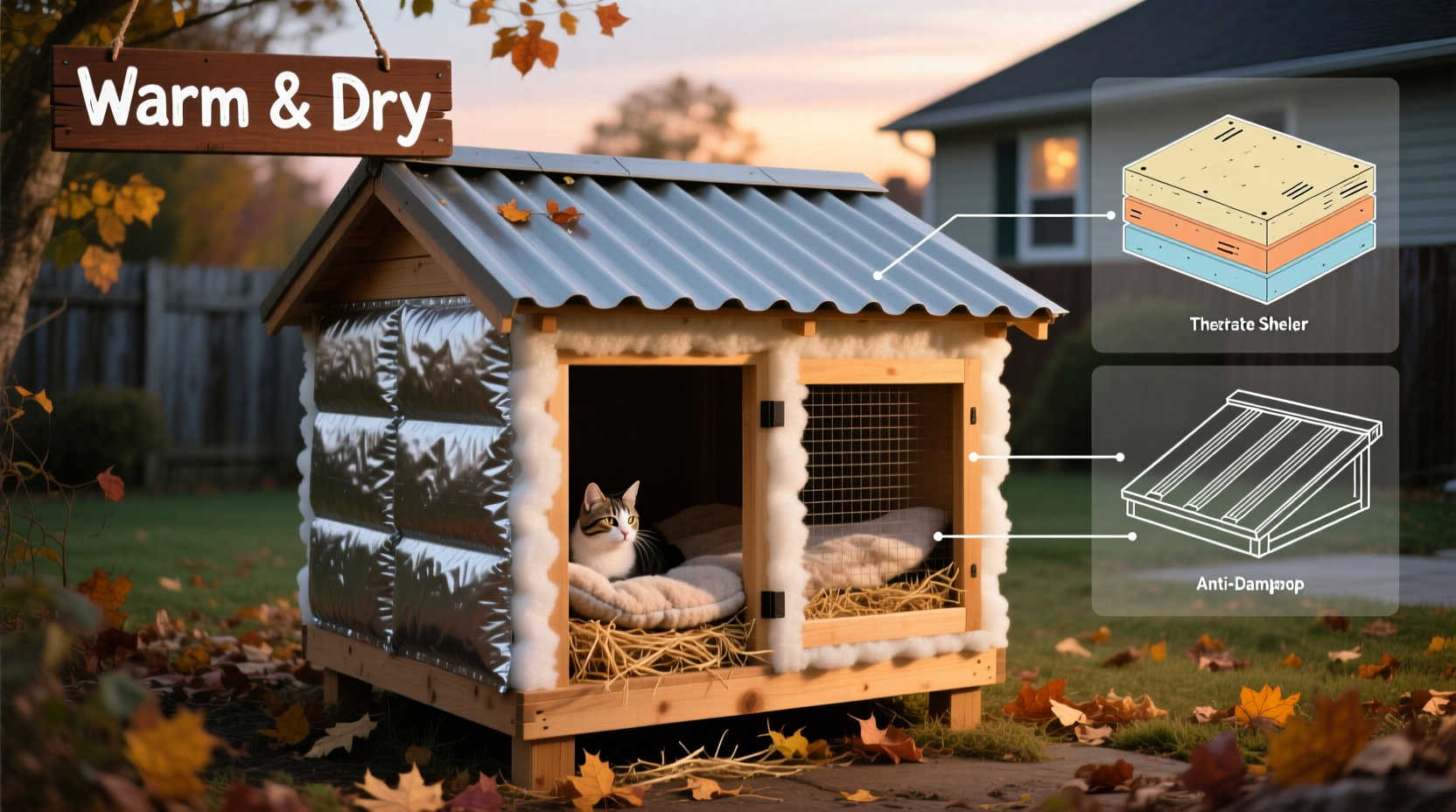 insulated feral cat shelters a practical guide to building warm weatherproof homes