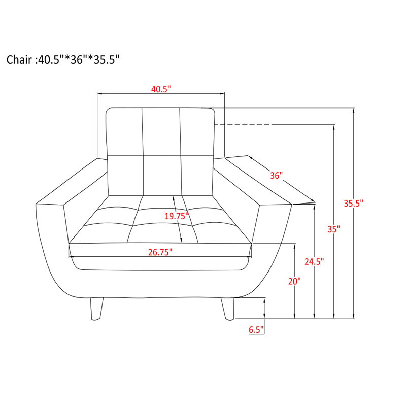 Wholesale cheap hot selling modern bedroom sofa set chair  living room sofa furniture