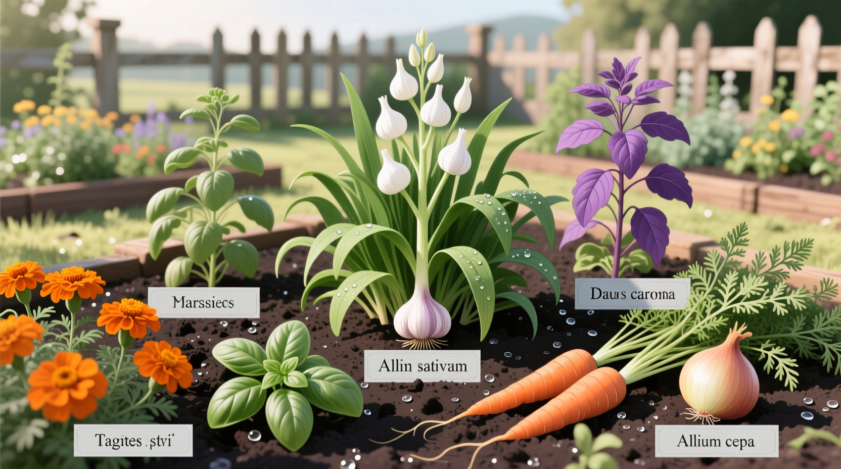 Best Companion Plants for Garlic: Science-Backed Pairings