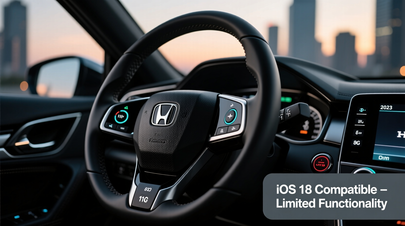 civic 11g steering wheel controls ios18