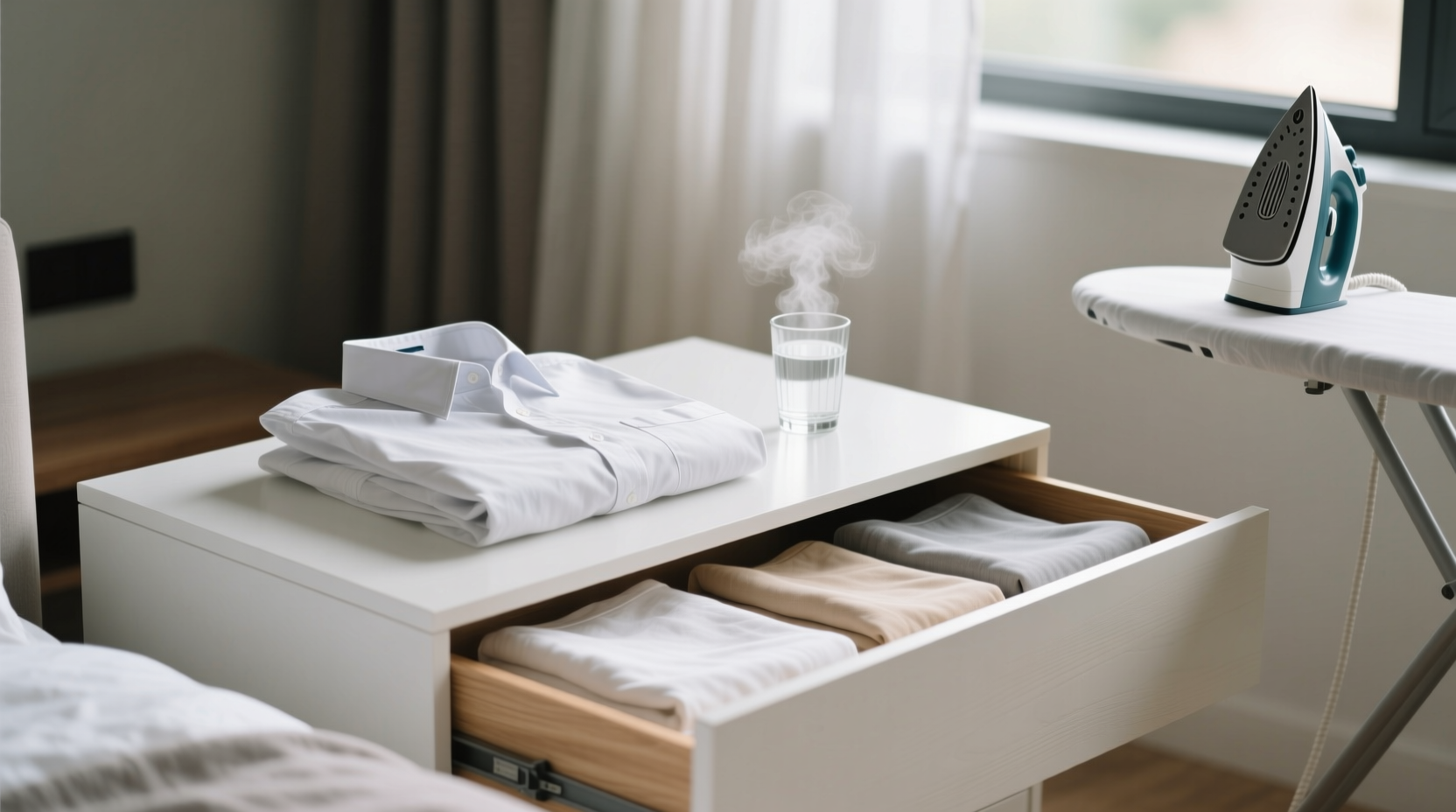 how to keep linen from wrinkling