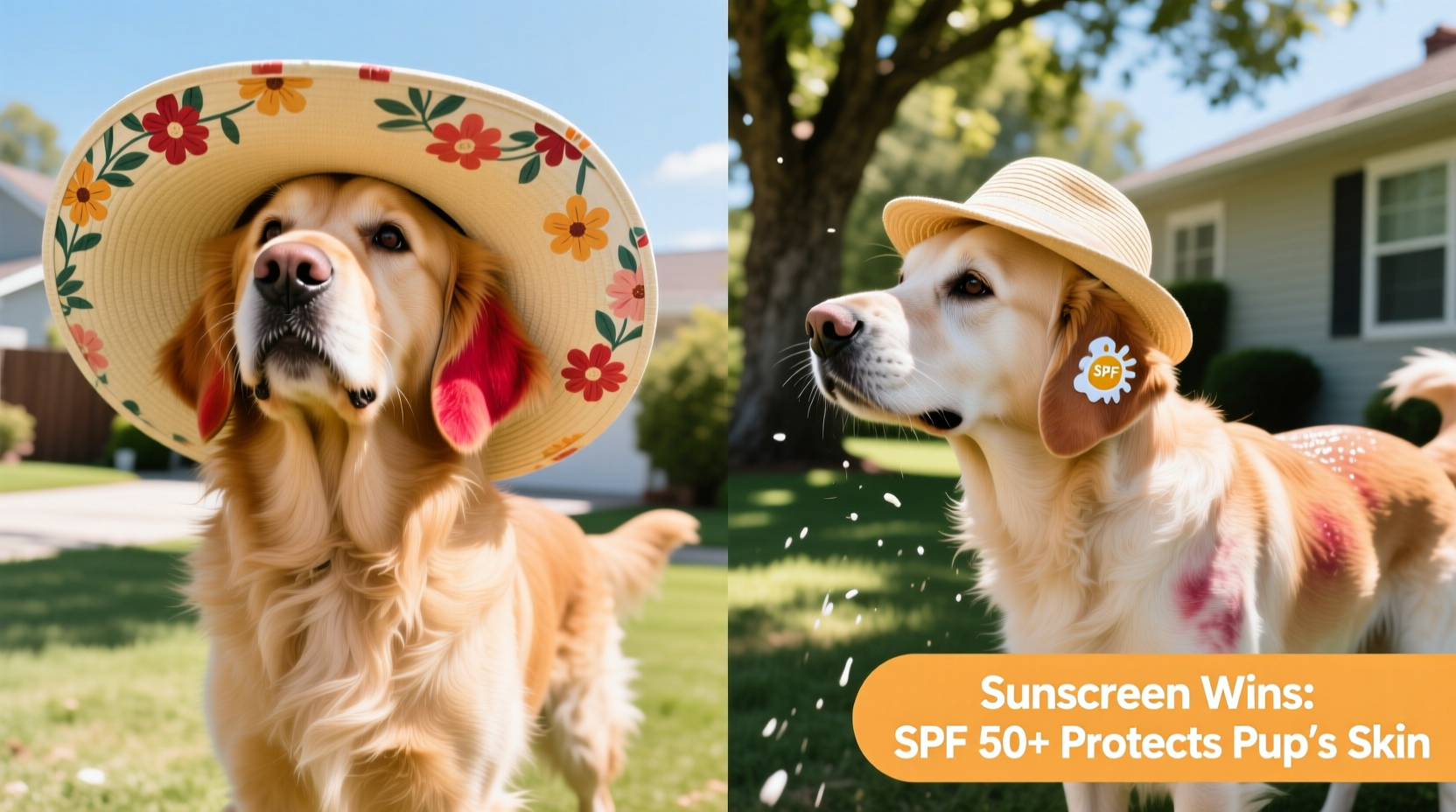 dog hats vs sunscreen which actually protects your pup from sunburn better