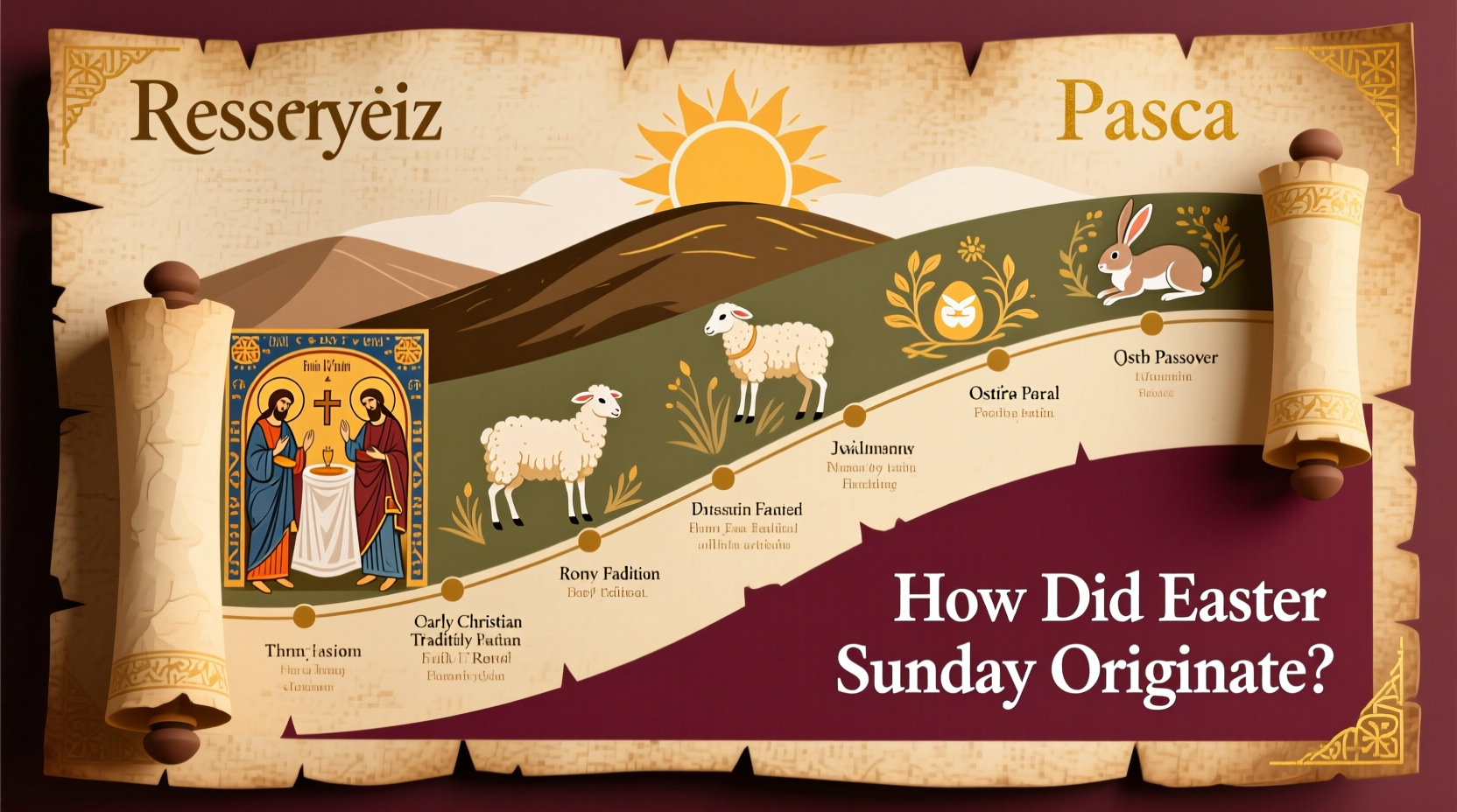 how did easter sunday originate