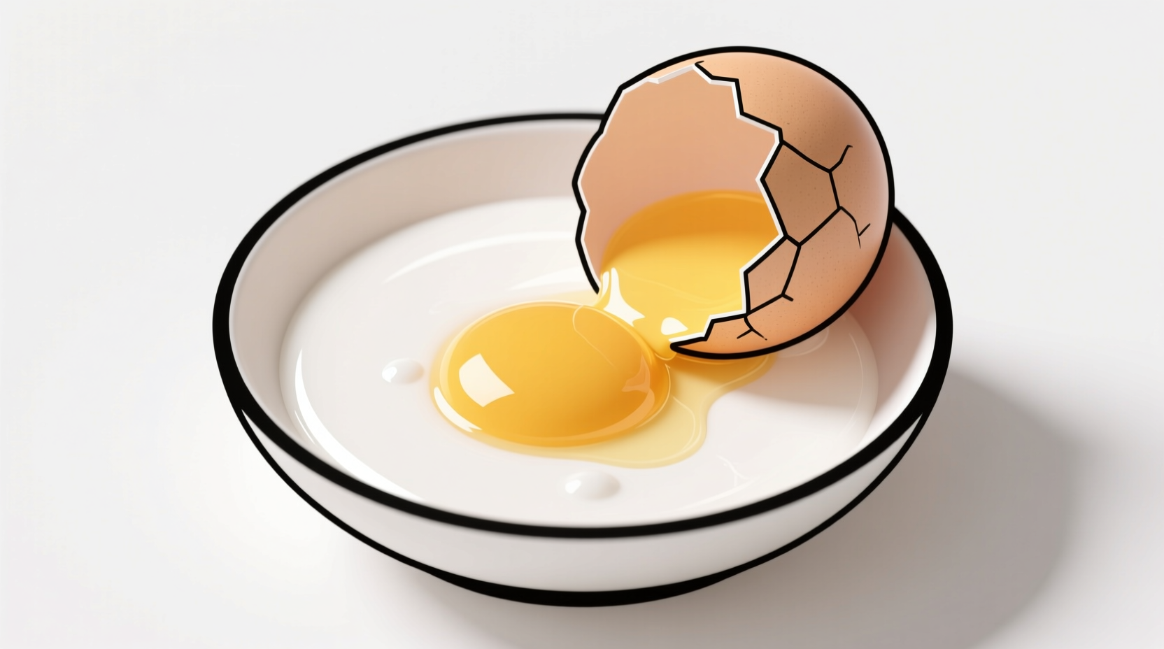 what to do if you get yolk in egg whites