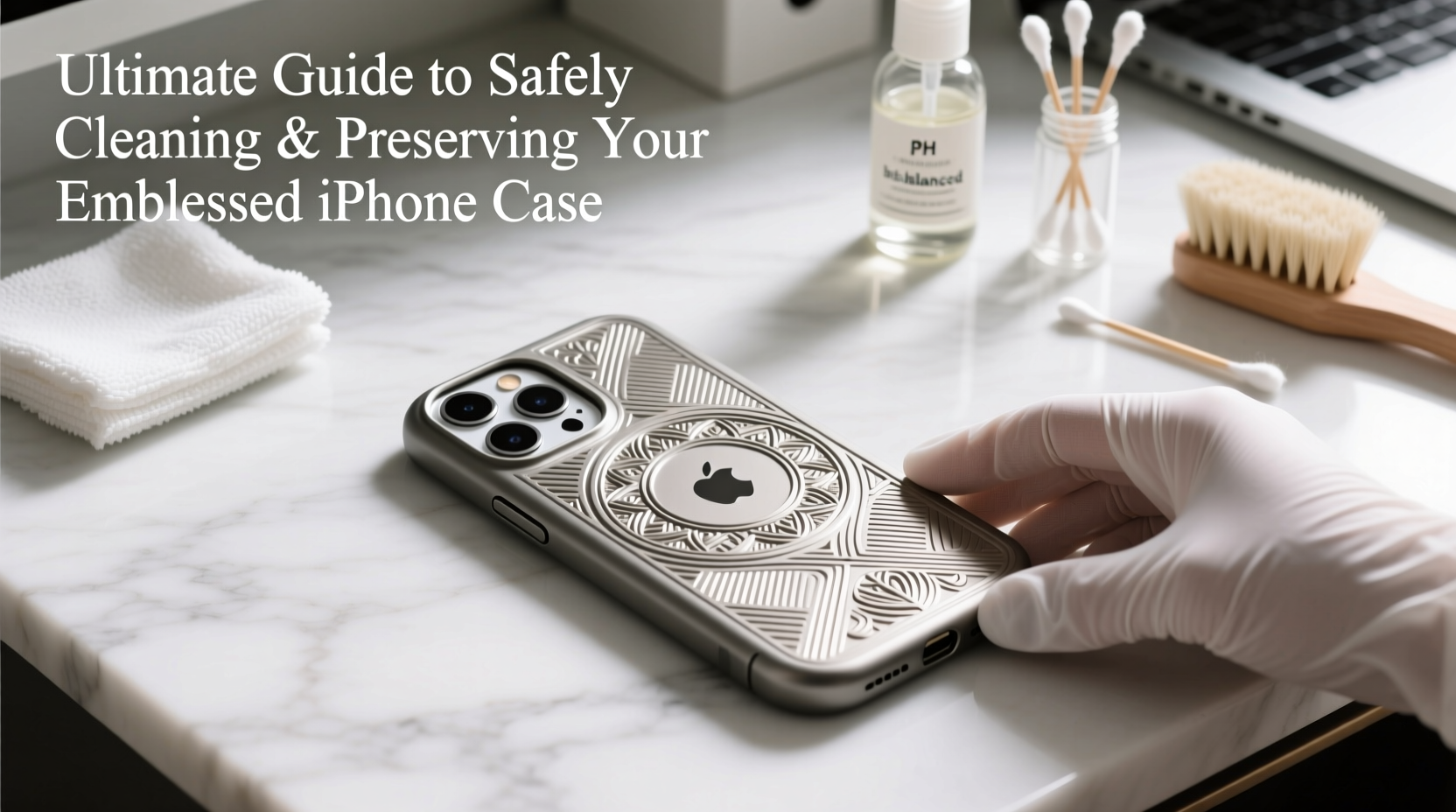 ultimate guide to safely cleaning and preserving your embossed iphone case