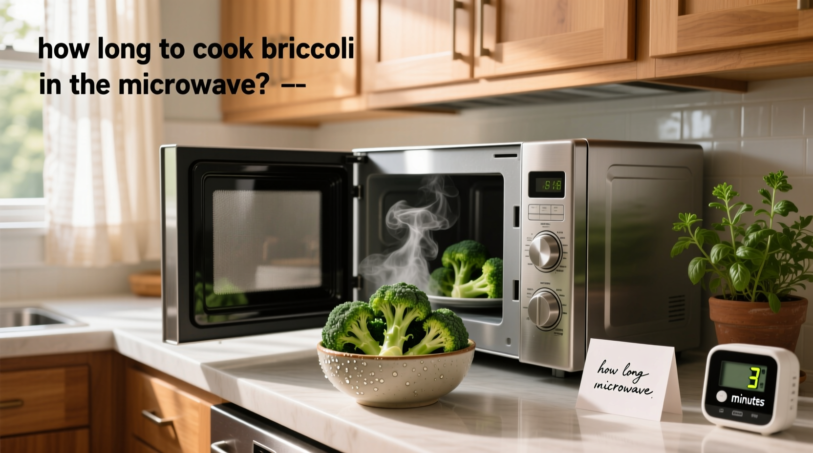 how long to cook broccoli in microwave quick guide